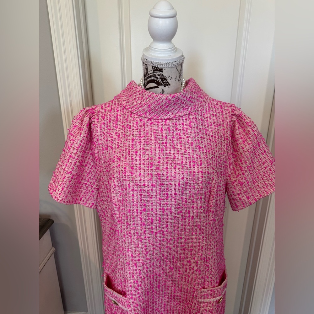 NWT Lilly Pulitzer Boucle Shift Dress - Picture 4 of 16